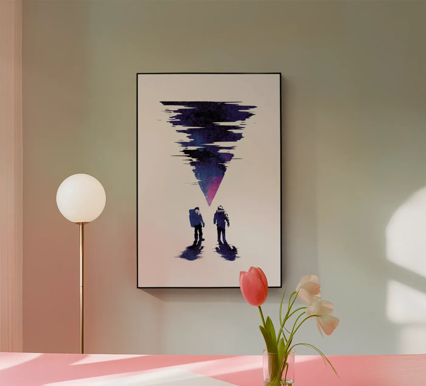 The Thing acryl van Róbert Farkas