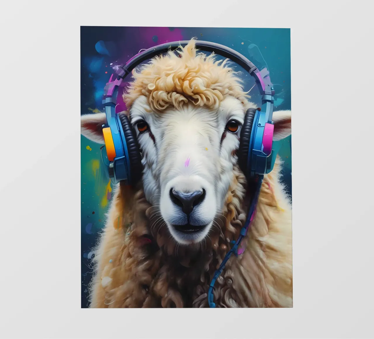 Pecore in cuffia telo in pvc da MakArena