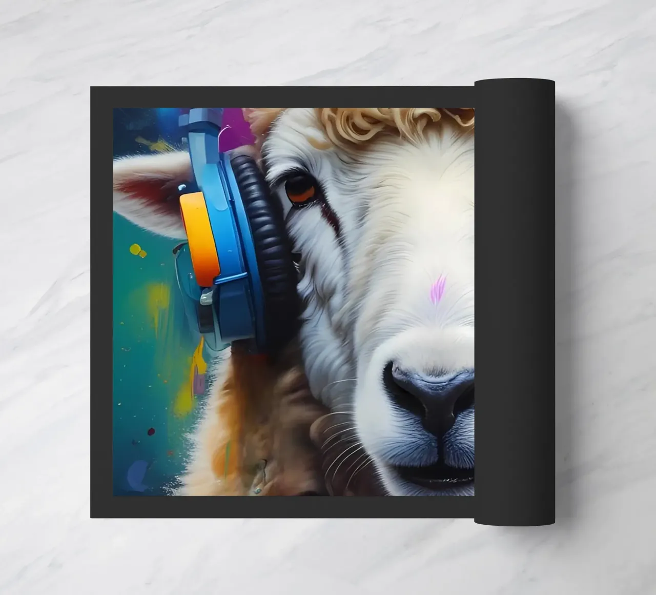 Pecore in cuffia zerbino da MakArena