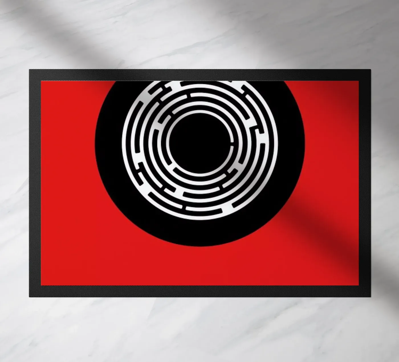 Labyrinth deurmat van AS Art