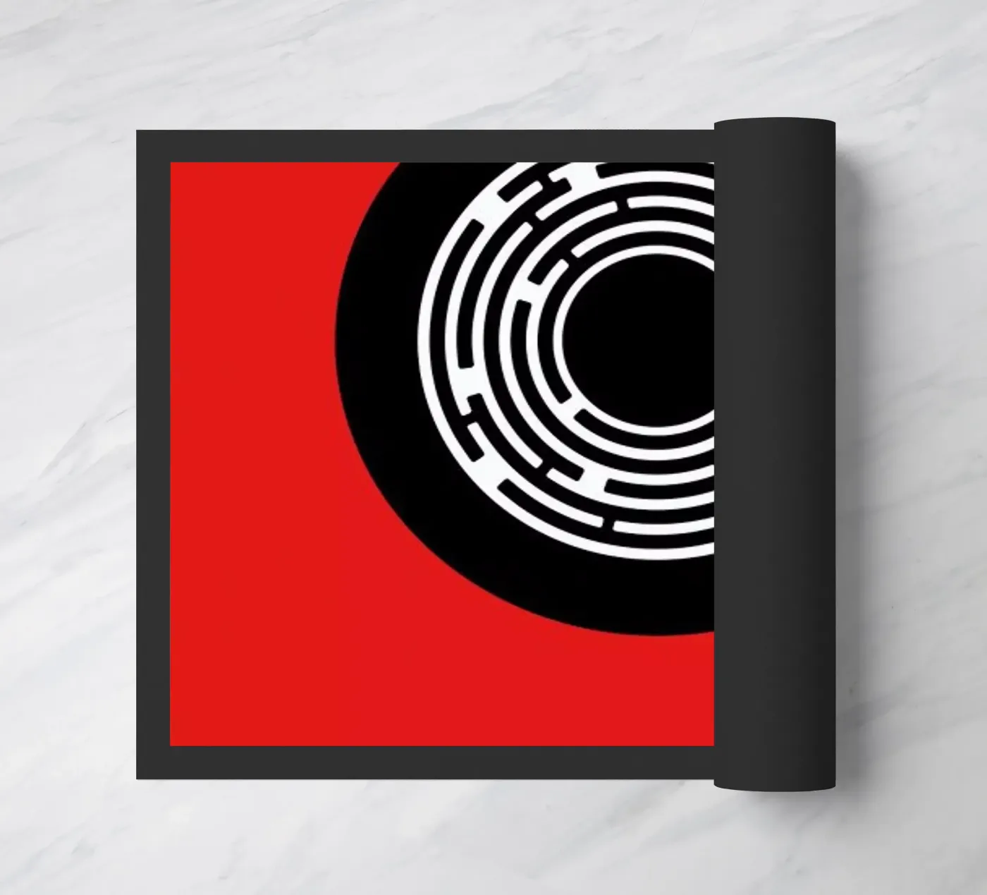 Labyrinth deurmat van AS Art