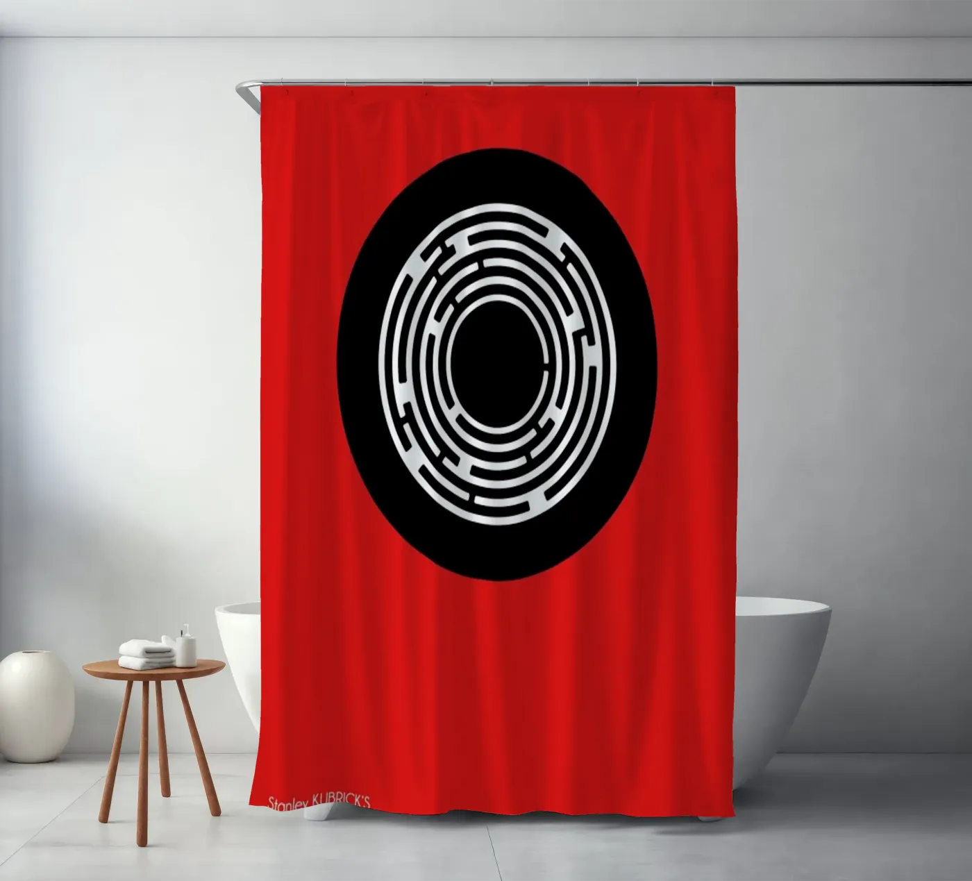 Labyrinth Duschvorhang von AS Art