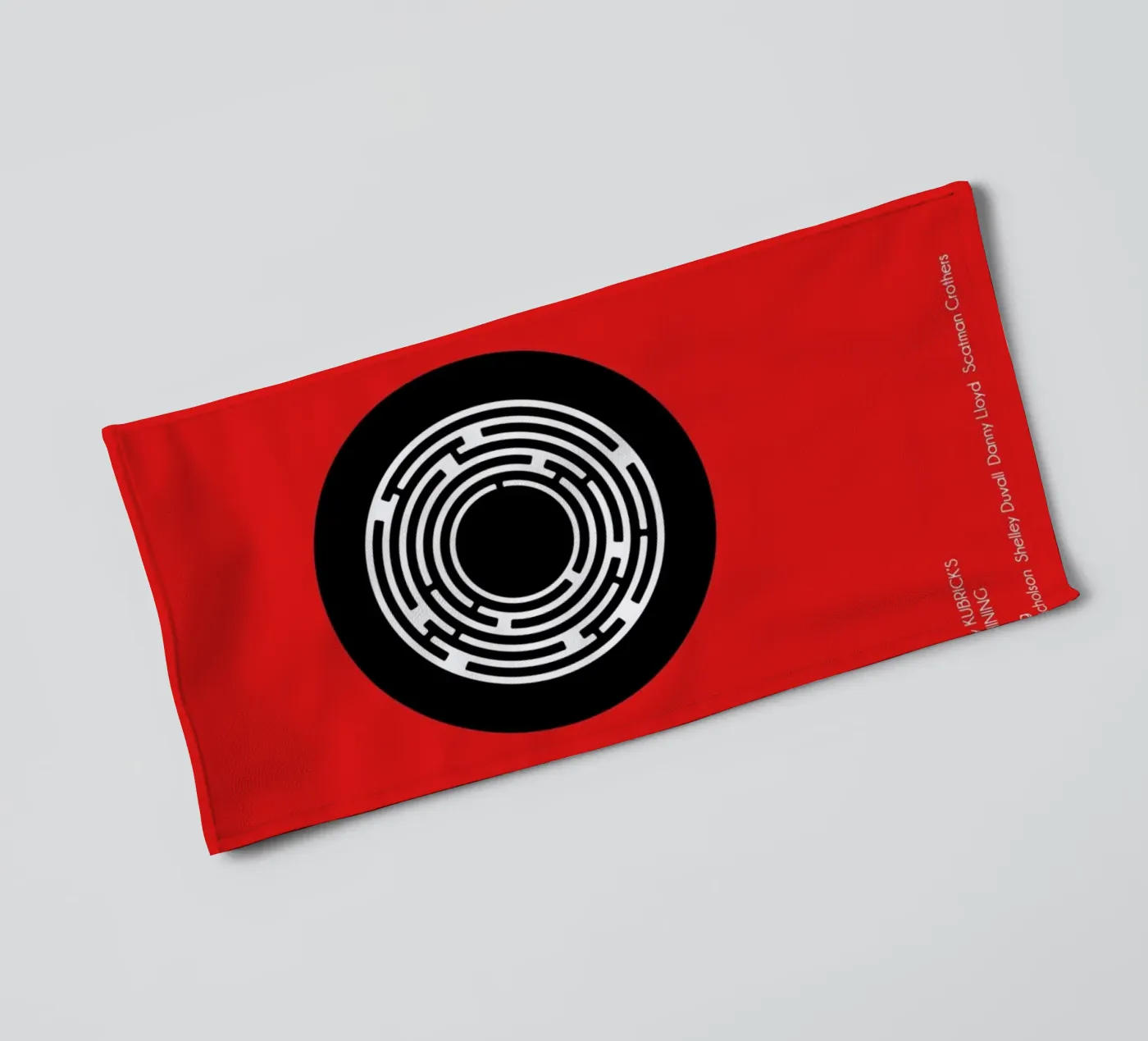 Labyrinth towel by AS Art