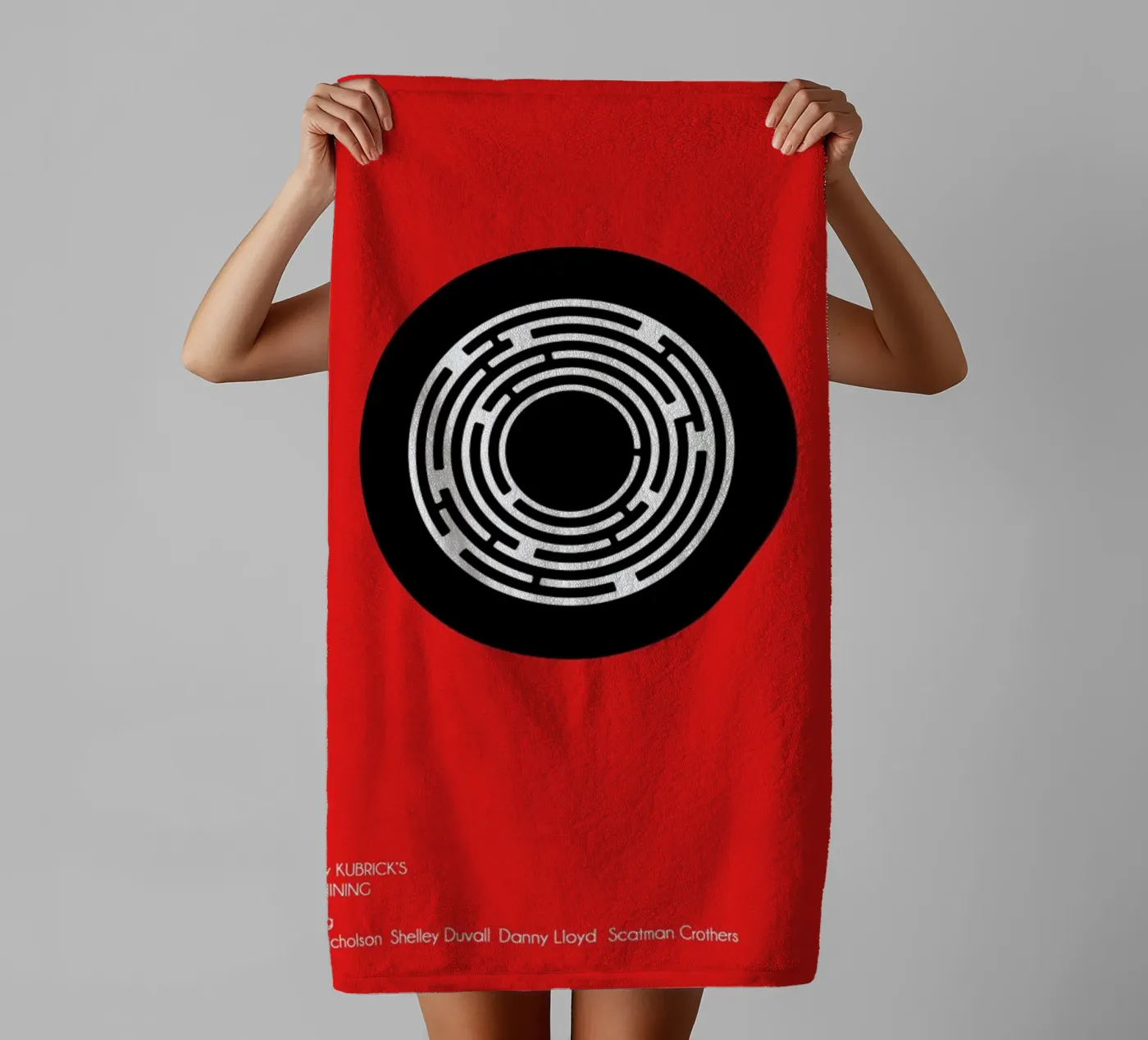 Labyrinth badhanddoek van AS Art