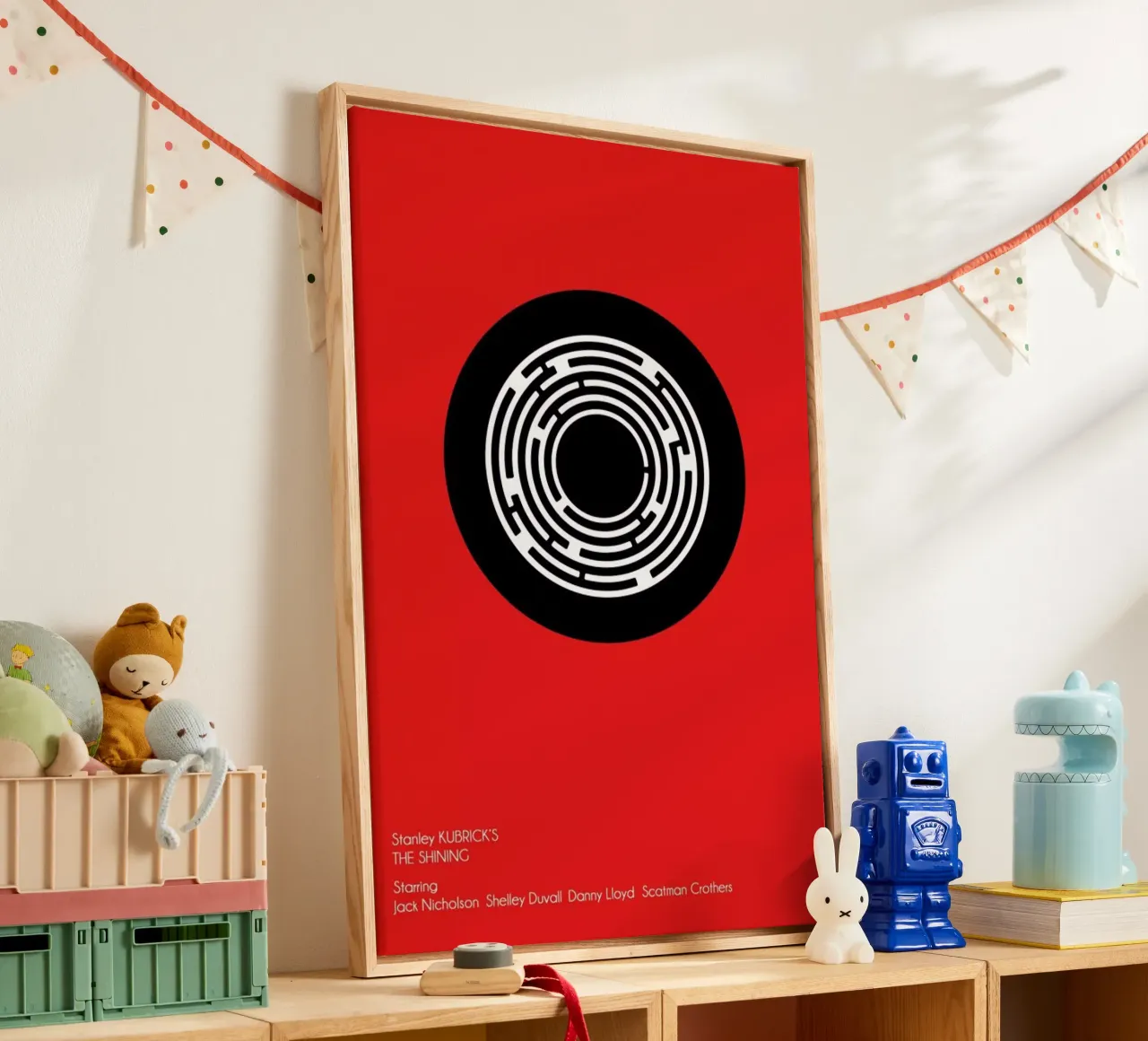 Labyrinth tela con Cornice a cassetta da AS Art