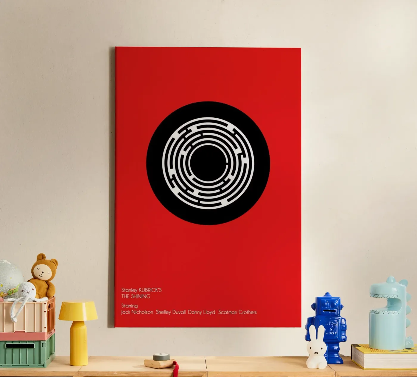 Labyrinth canvas van AS Art