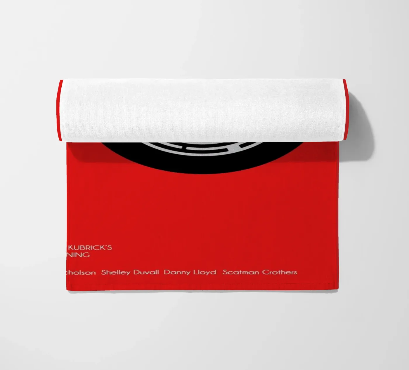 Labyrinth beach towel by AS Art