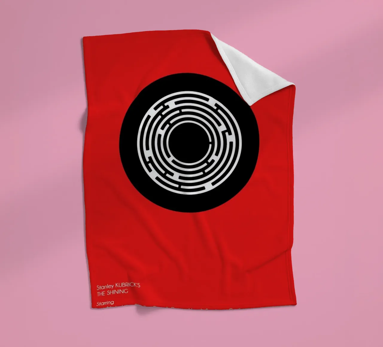 Labyrinth Fleecedecke von AS Art