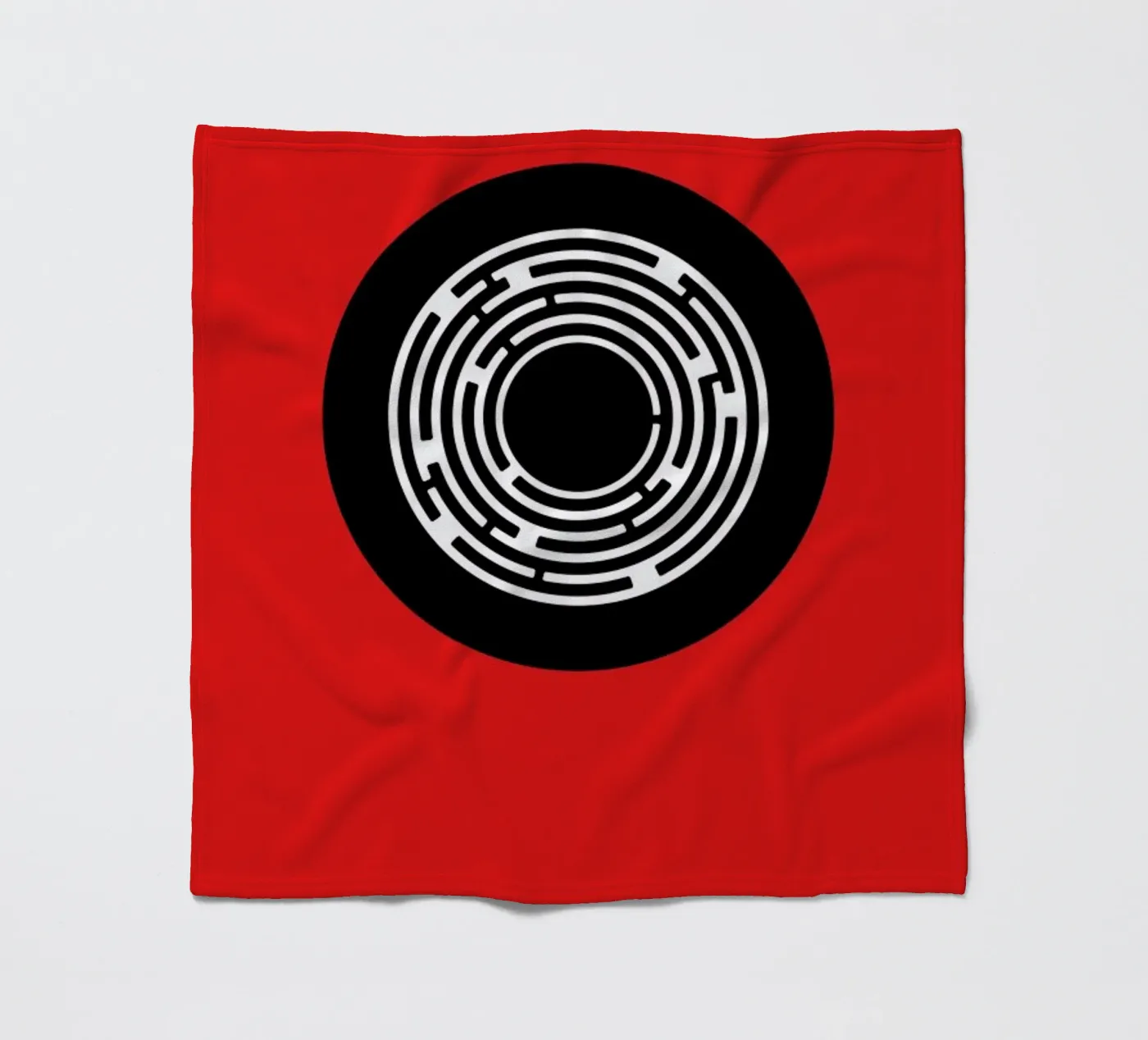 Labyrinth fleecedeken van AS Art