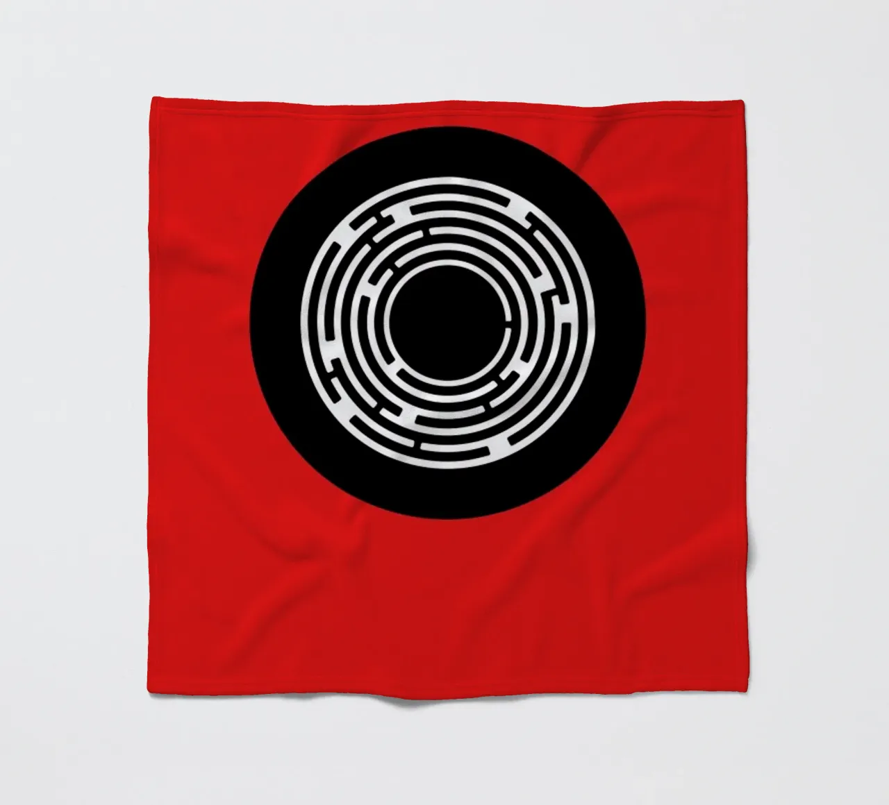 Labyrinth Fleecedecke von AS Art