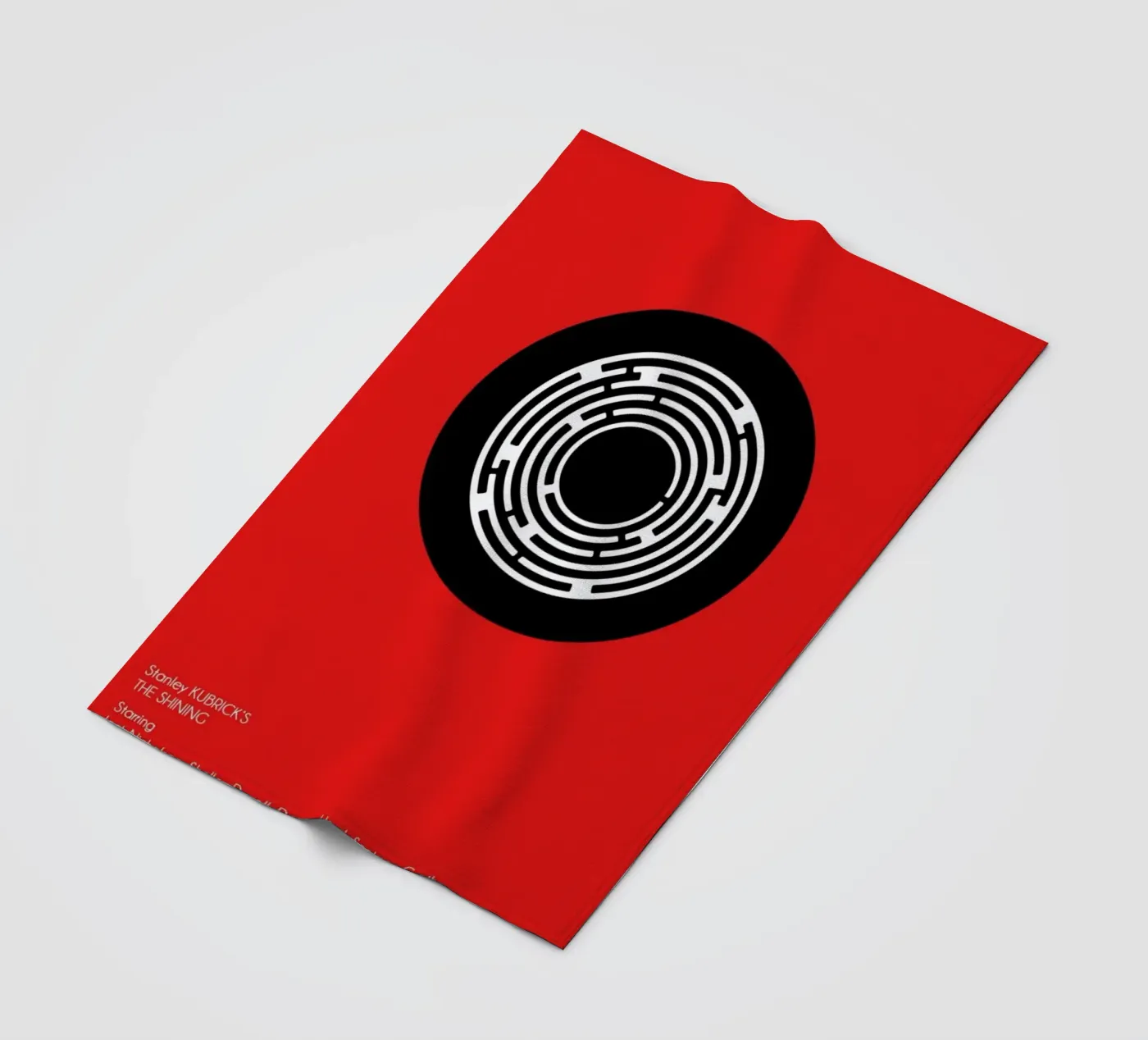 Labyrinth fleecedeken van AS Art