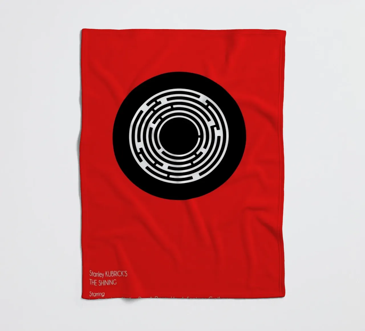 Labyrinth Fleecedecke von AS Art