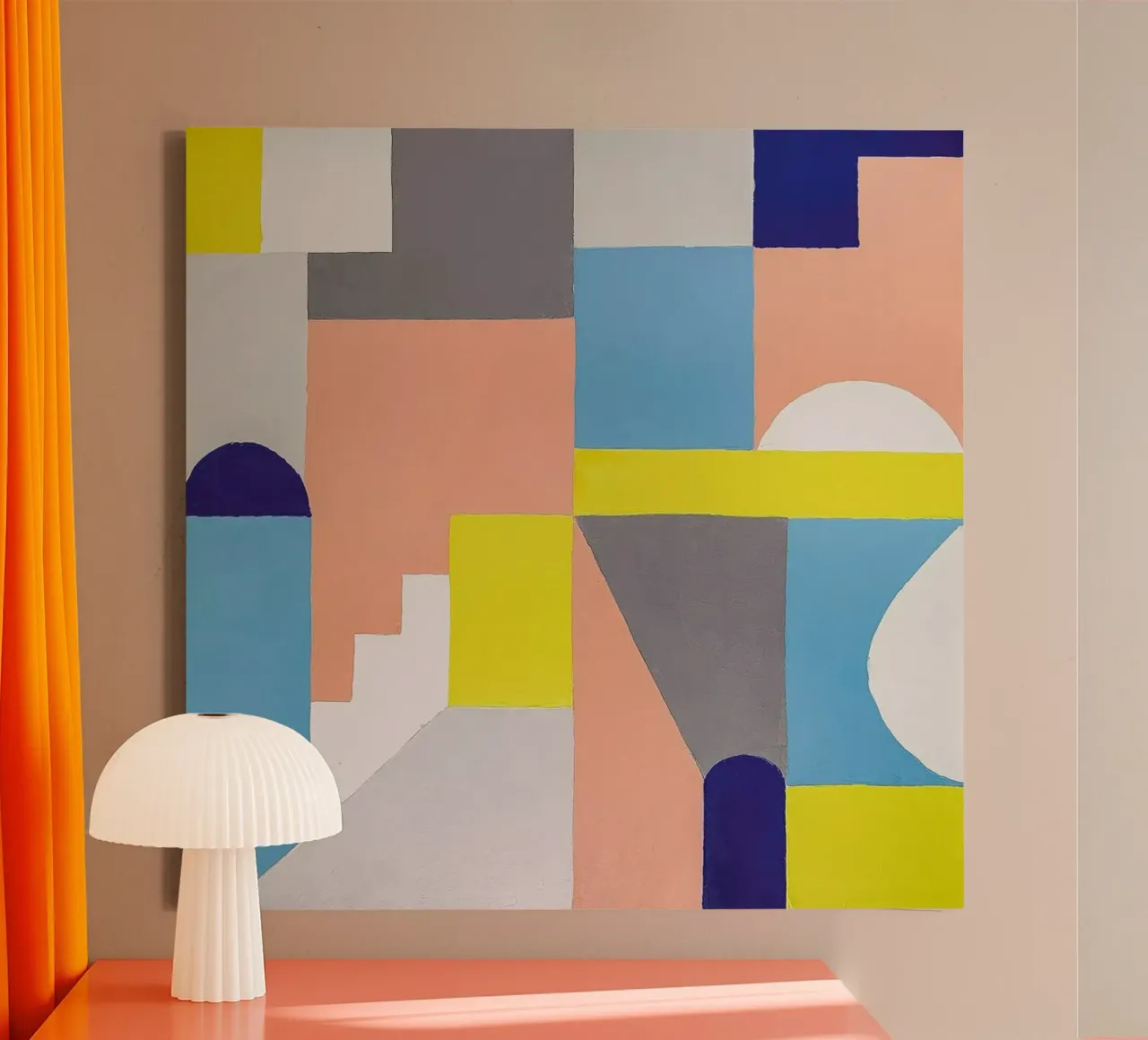Kingdom I tela con Cornice a cassetta da Jilli Darling Art