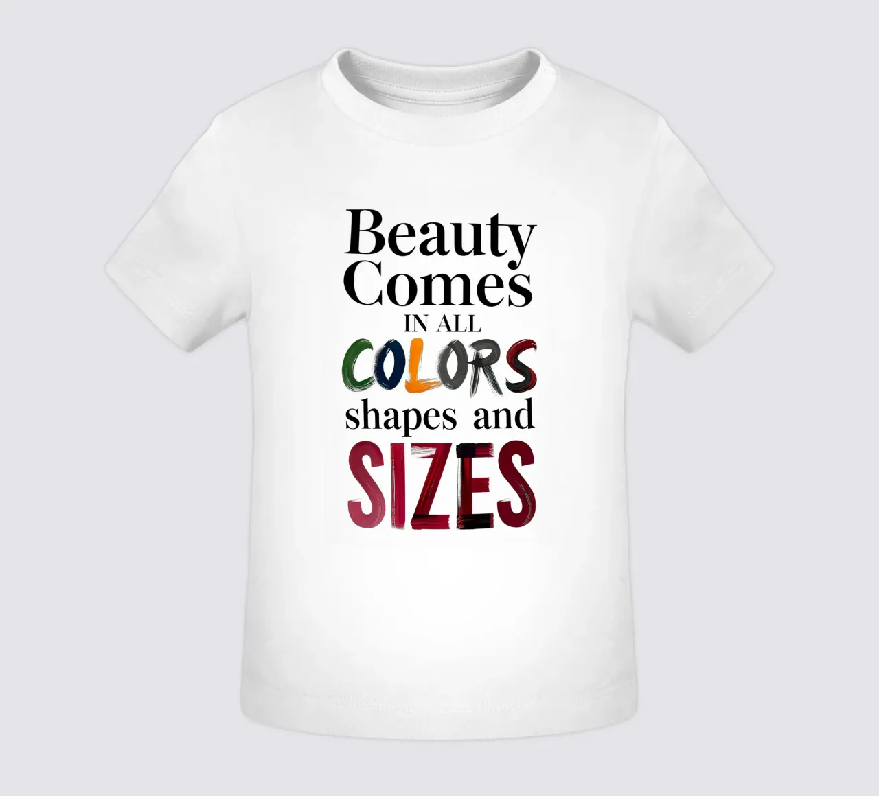 La bellezza è di tutti i colori maglietta neonato da 🥝 KIWI STORE