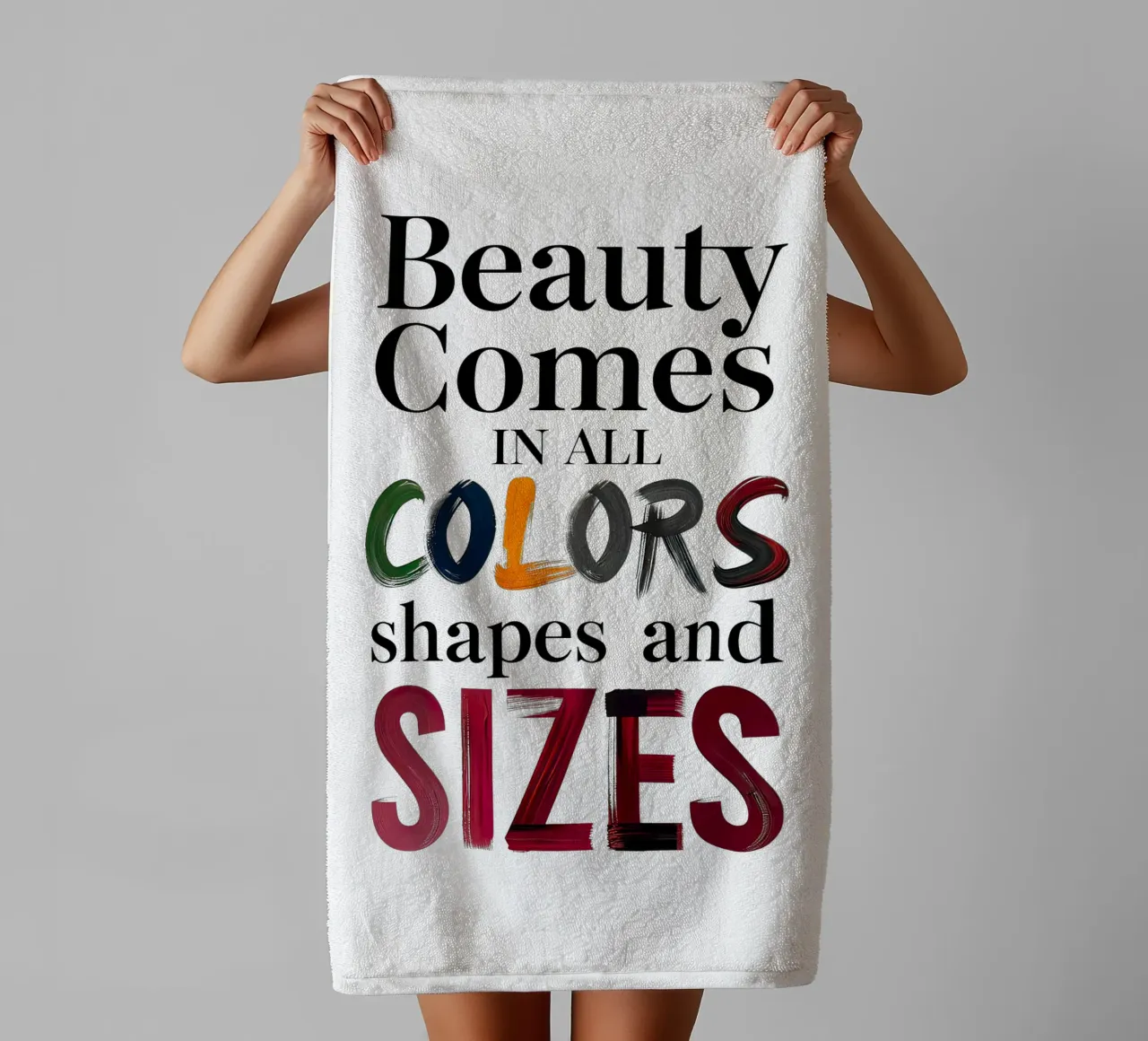 La bellezza è di tutti i colori asciugamano da bagno da 🥝 KIWI STORE
