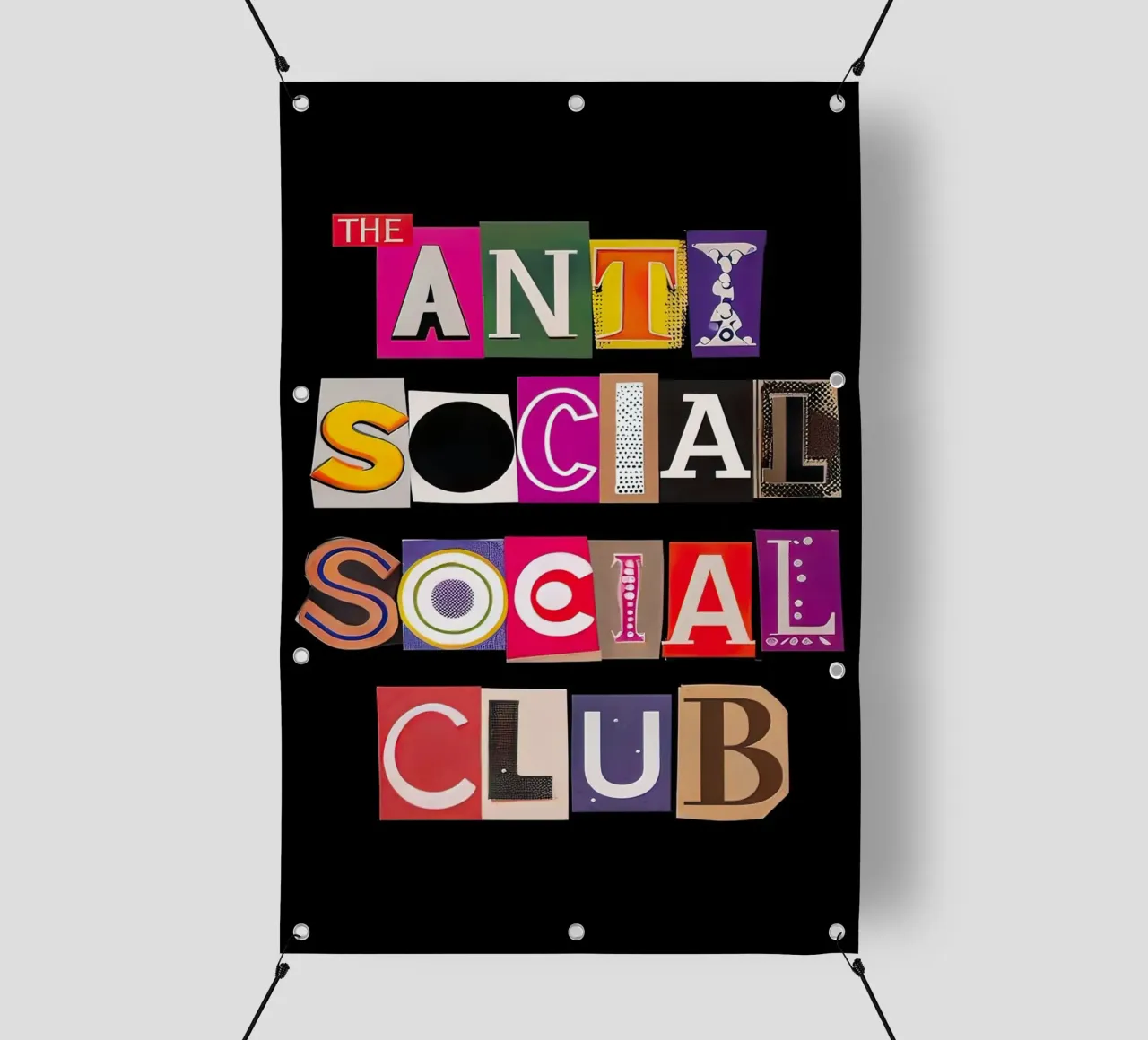 club antisociale telo in pvc da 🥝 KIWI STORE