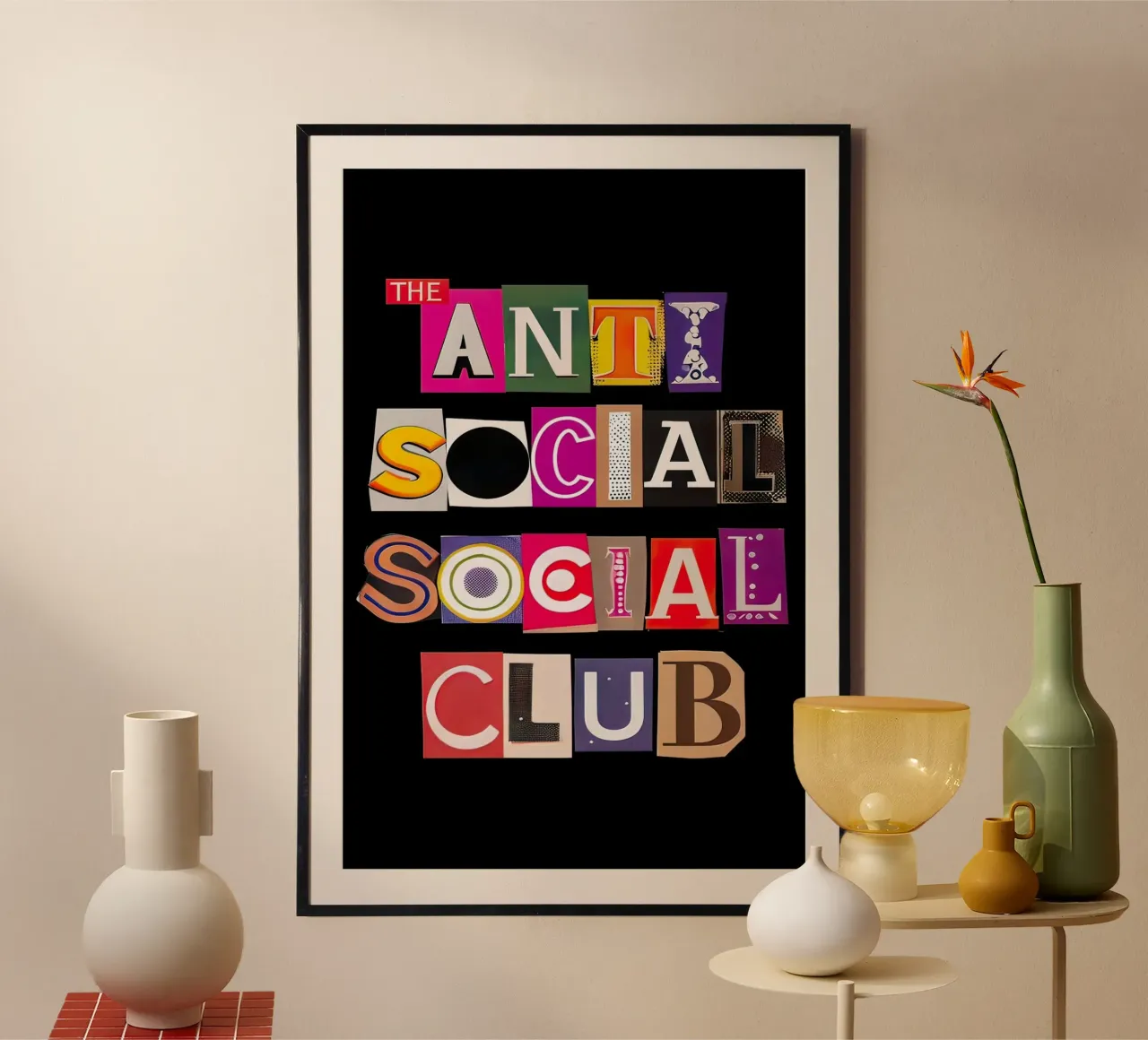 club antisociale poster da 🥝 KIWI STORE