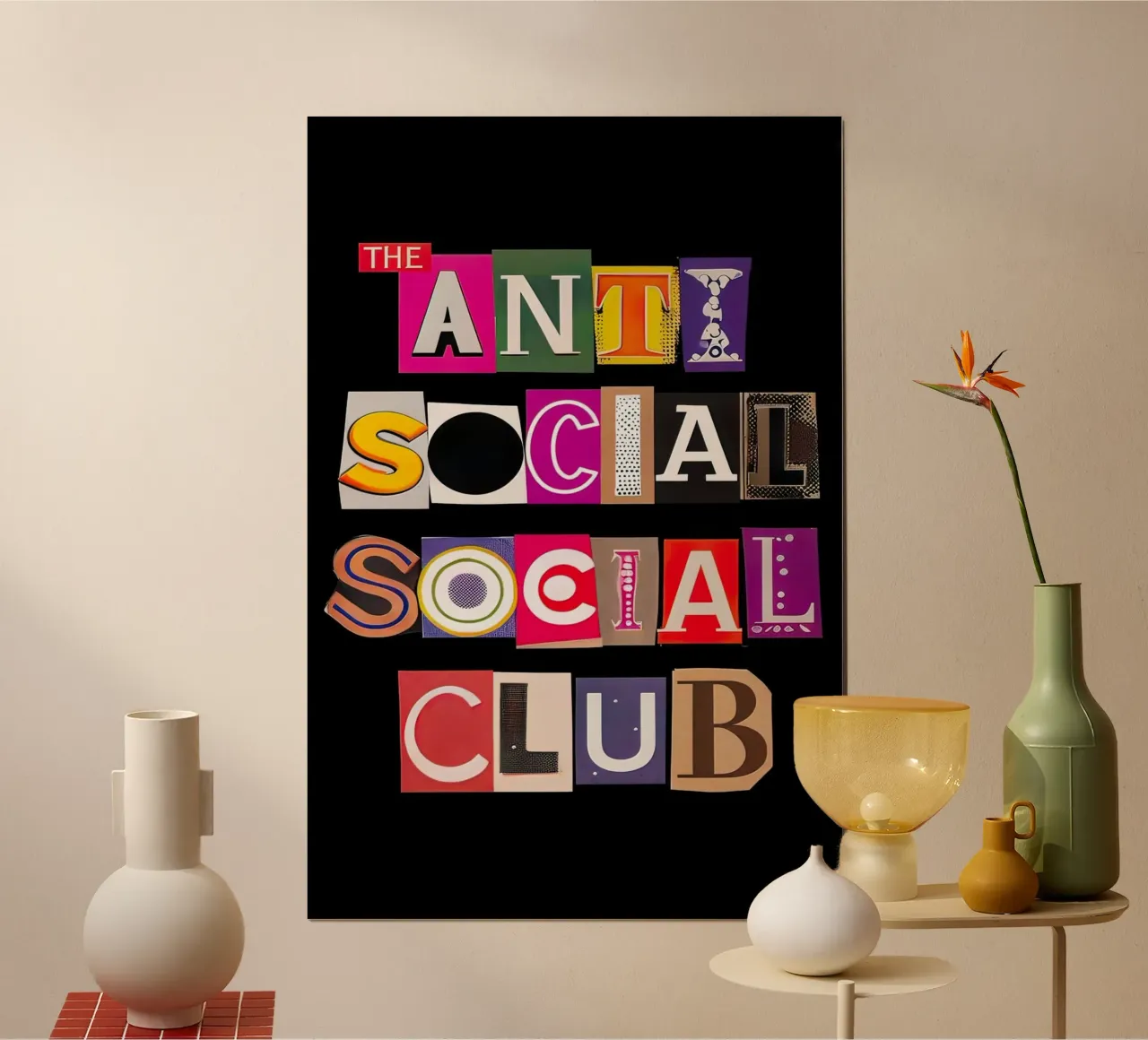 club antisociale poster da 🥝 KIWI STORE