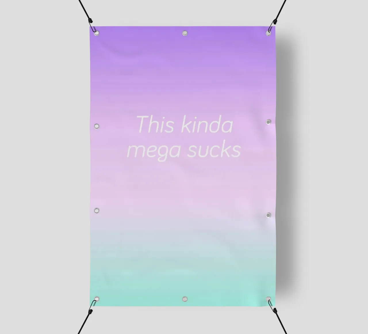 This Sucks II telo in pvc da Oh Darling