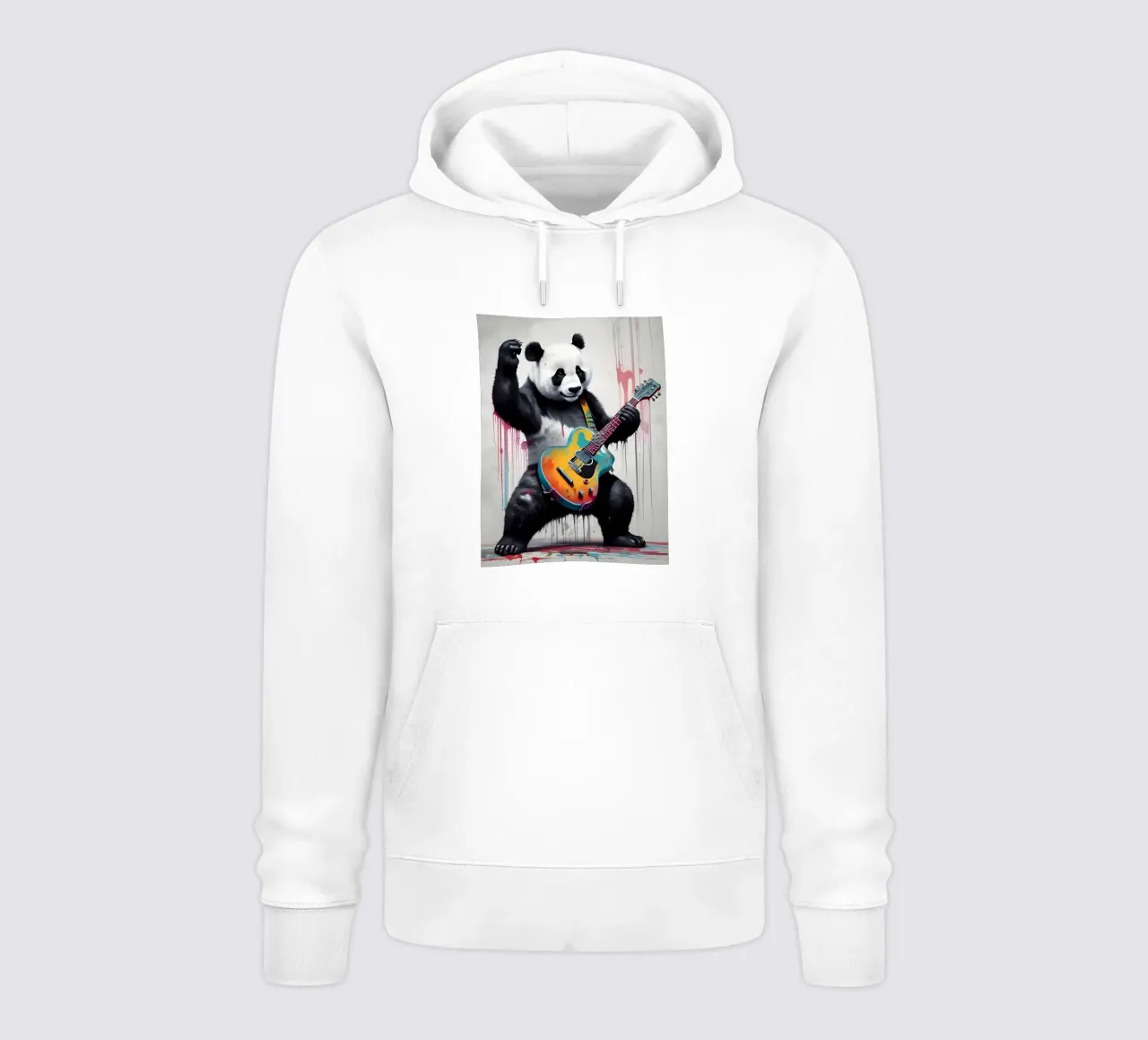 Panda che suona la chitarra felpa con cappuccio da MakArena