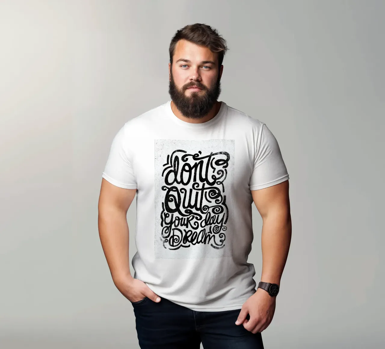 don’t quit your day dream t-shirt by Matthew Taylor Wilson