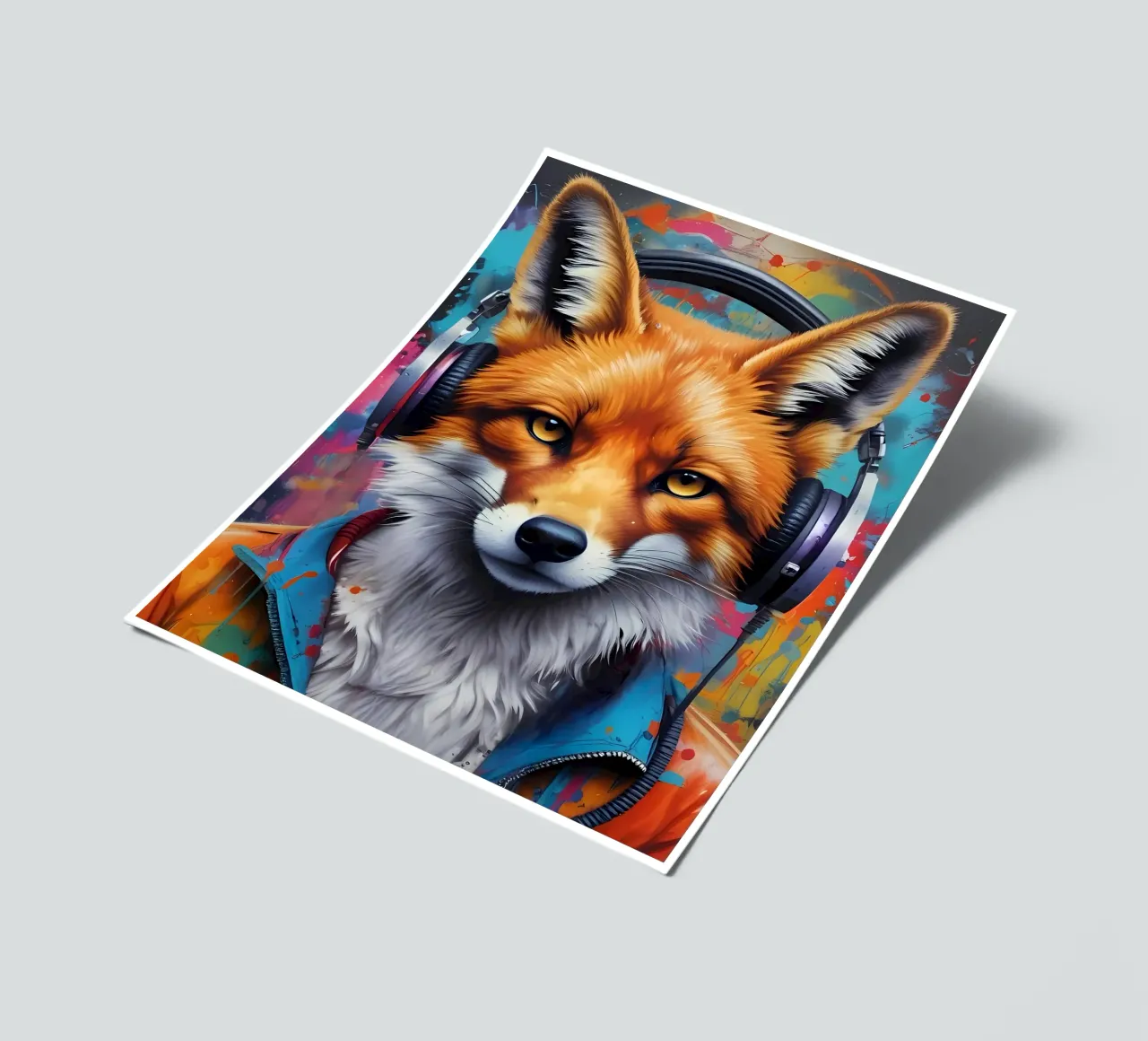Foxy meloman sticker sheet by MakArena