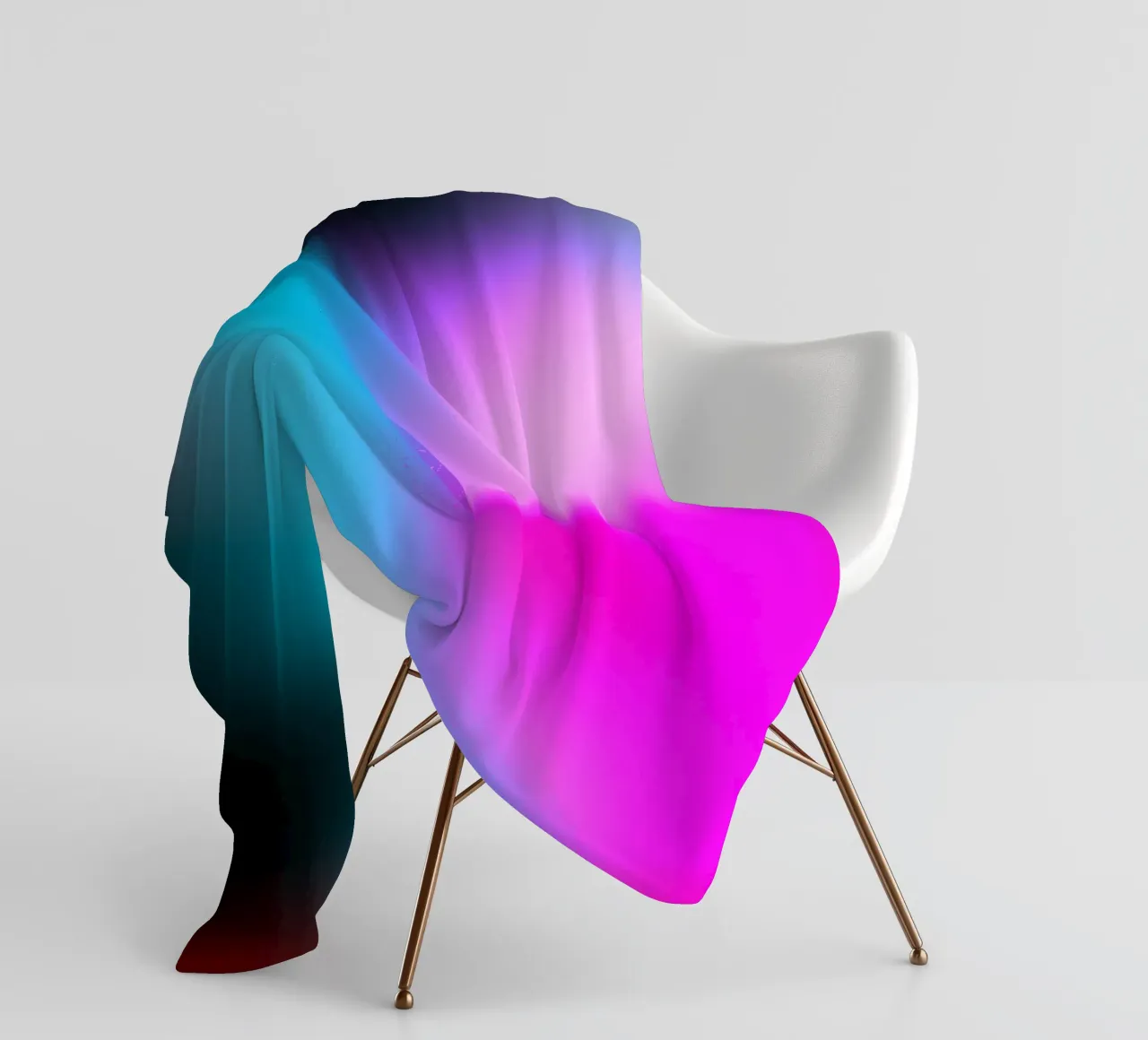 Abstract Lights coperta in pile da Flo Klein