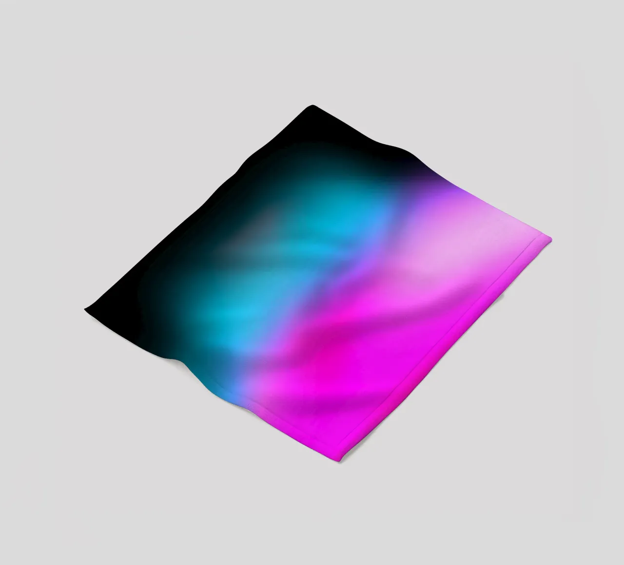Abstract Lights coperta in pile da Flo Klein