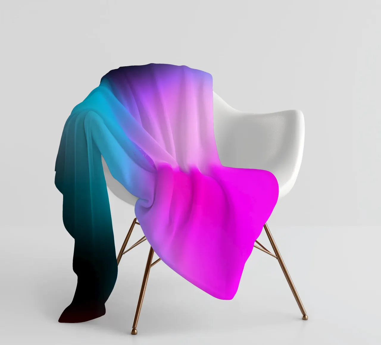 Abstract Lights coperta in pile da Flo Klein