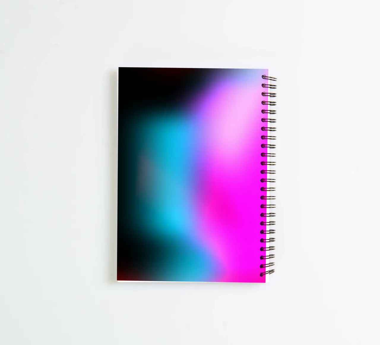 Abstract Lights spiral notebook by Flo Klein