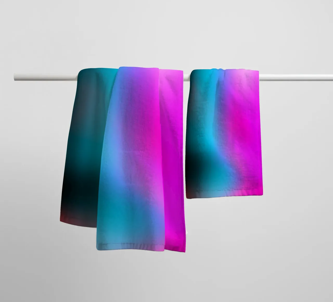 Abstract Lights asciugamano da bagno da Flo Klein