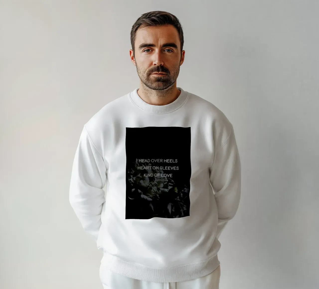 Head over heals sweatshirt by Oh Darling