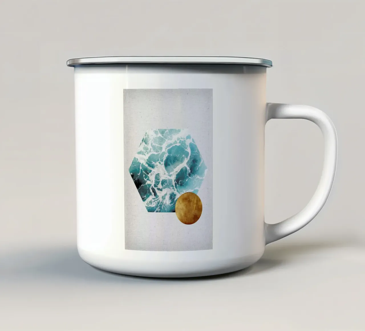 Foam 03 tazza in smalto da Froilein Juno