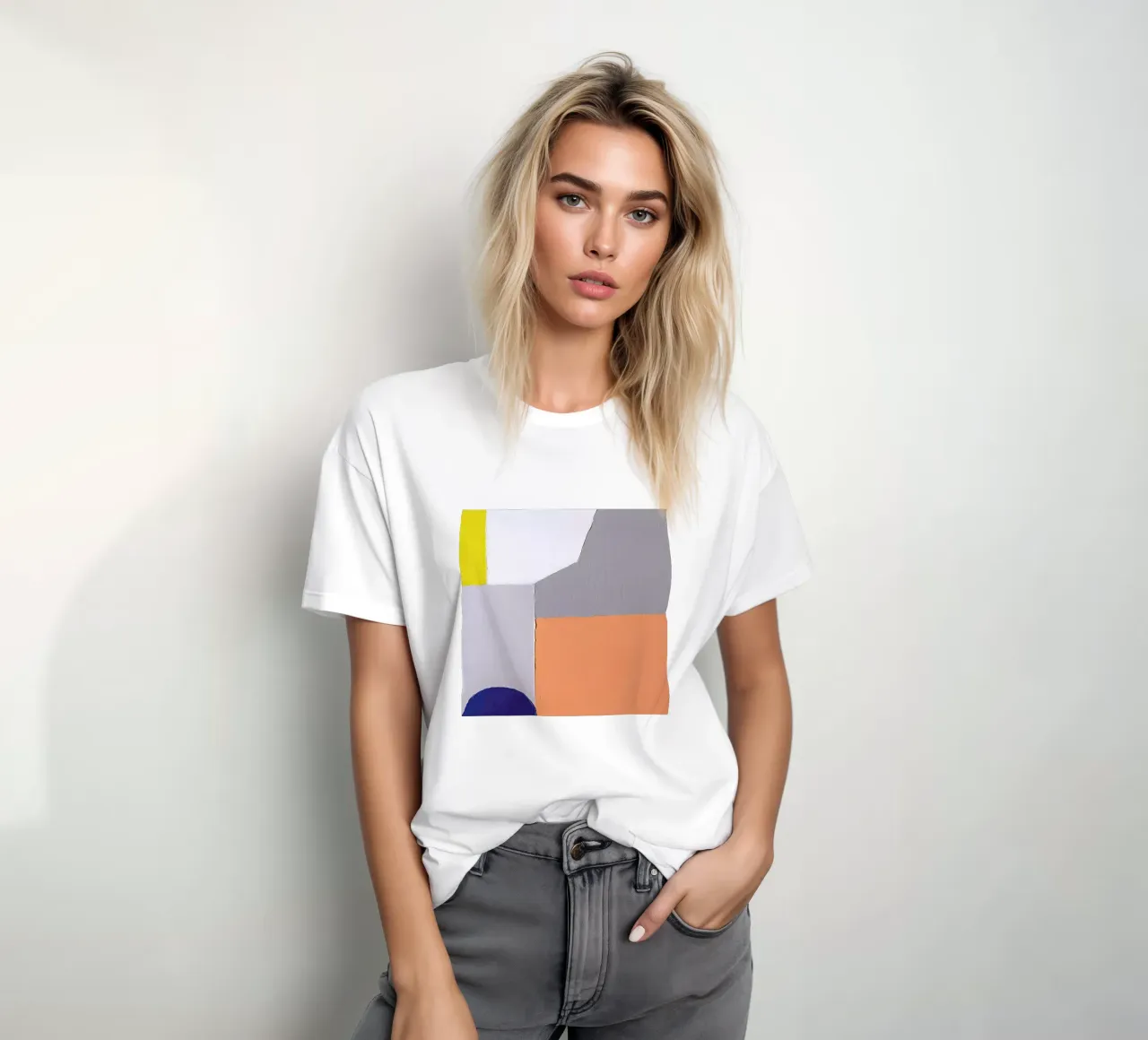 Spaces I t-shirt van Jilli Darling Art