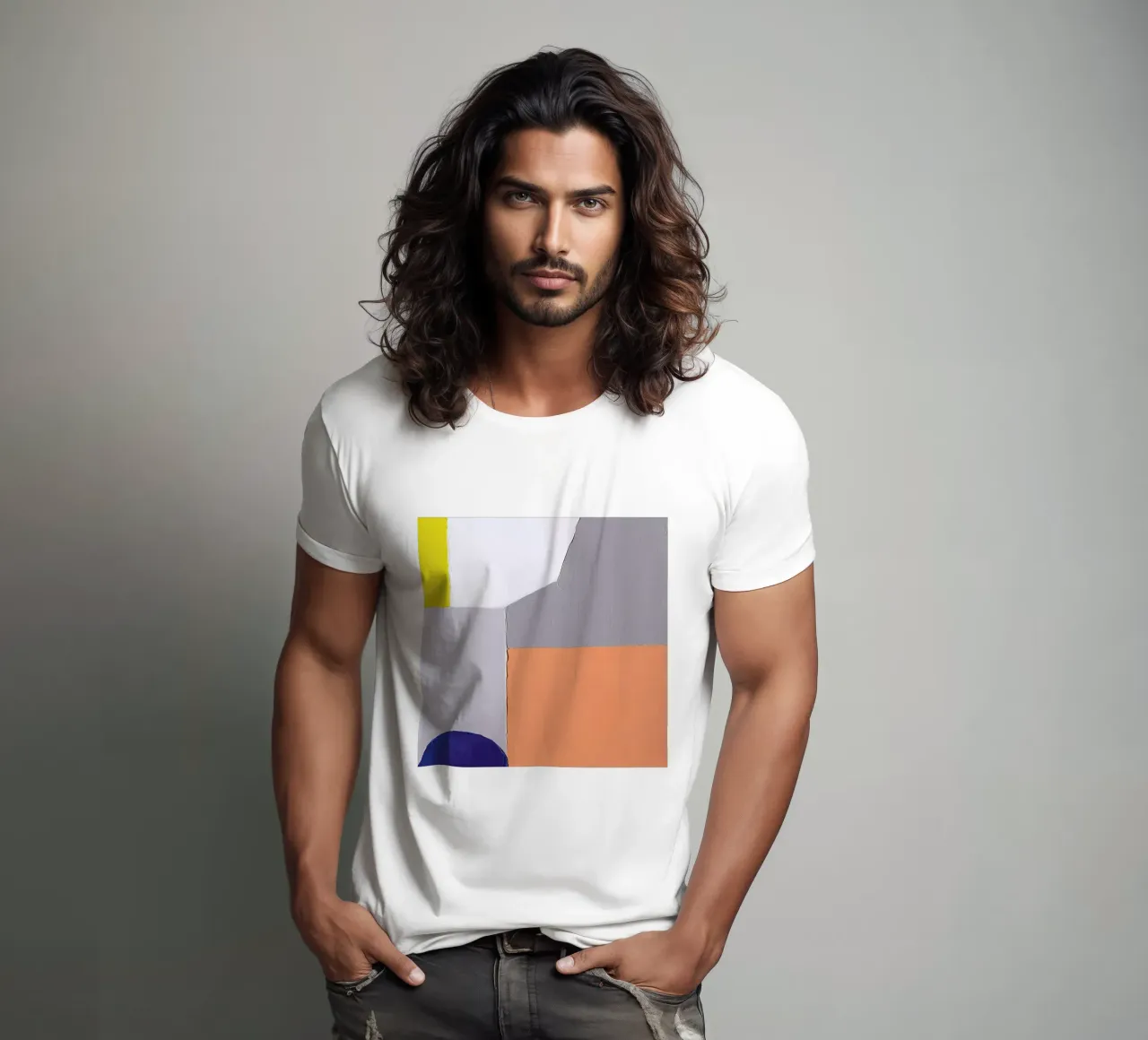 Spaces I t-shirt van Jilli Darling Art