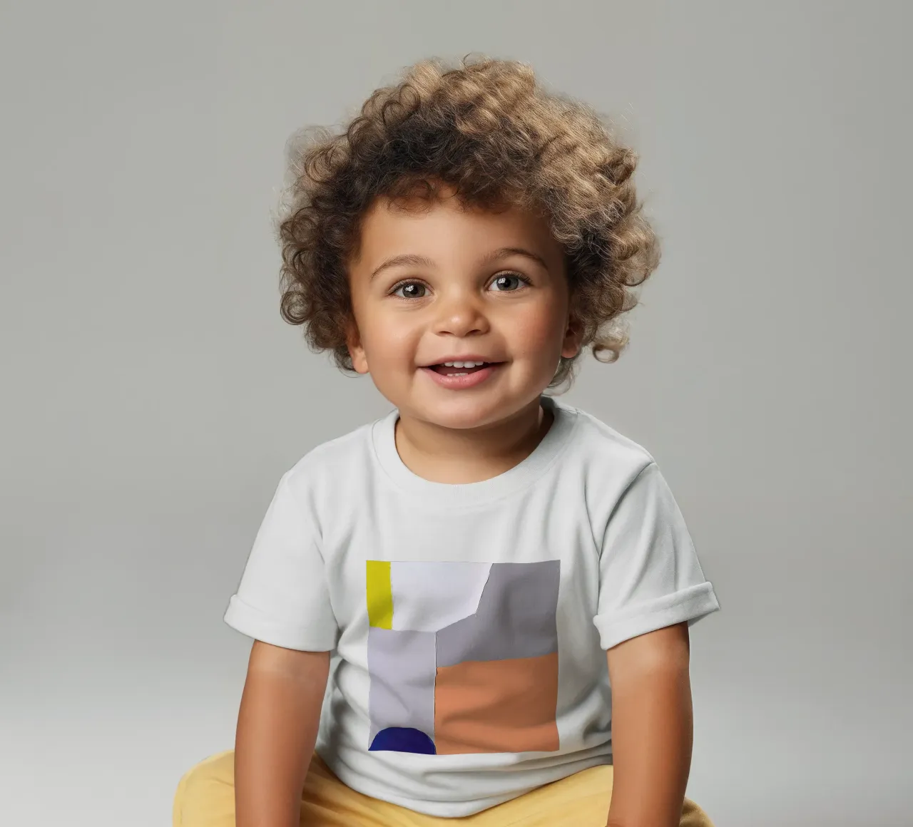 Spaces I maglietta neonato da Jilli Darling Art