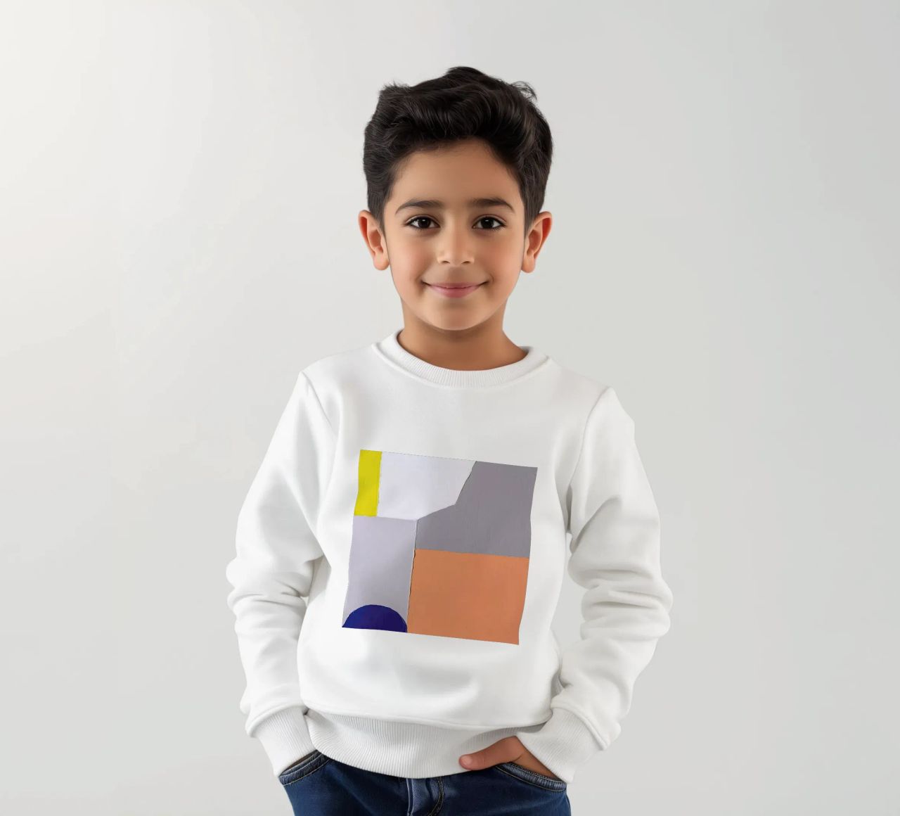 Spaces I felpa bambino da Jilli Darling Art