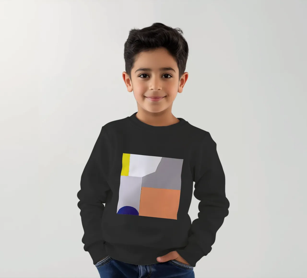 Spaces I felpa bambino da Jilli Darling Art