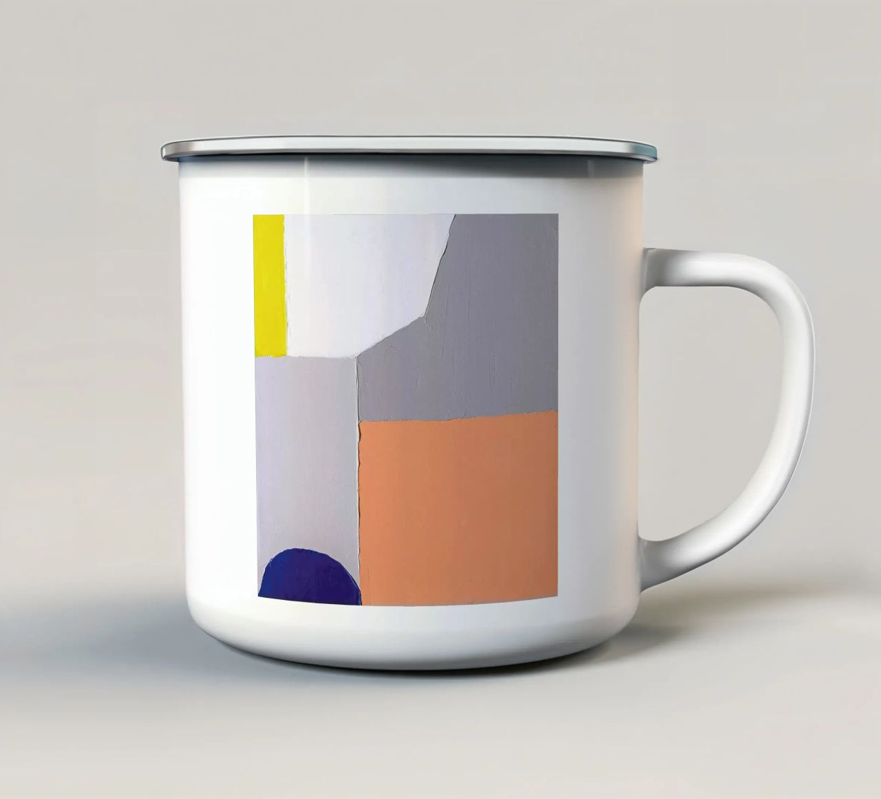 Spaces I tazza in smalto da Jilli Darling Art