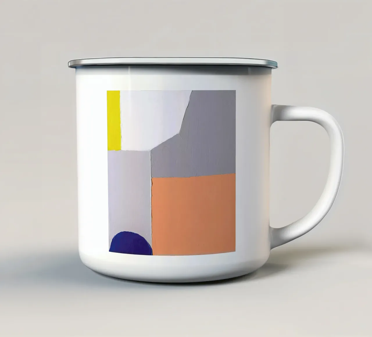 Spaces I mug en émail de Jilli Darling Art