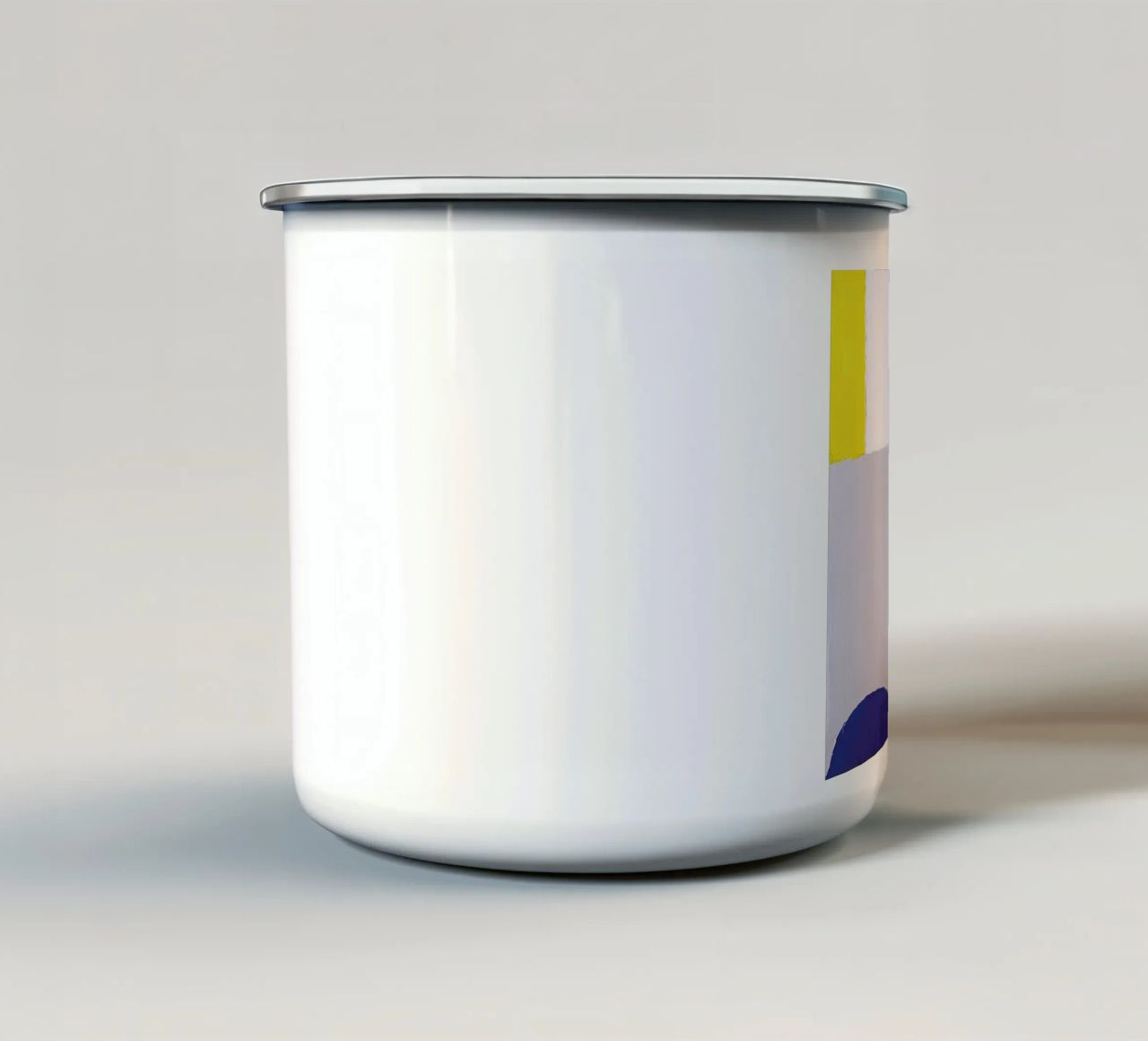 Spaces I tazza in smalto da Jilli Darling Art