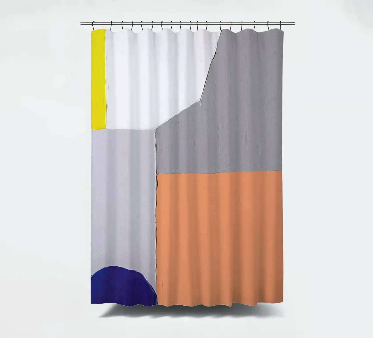 Spaces I shower curtain by Jilli Darling Art