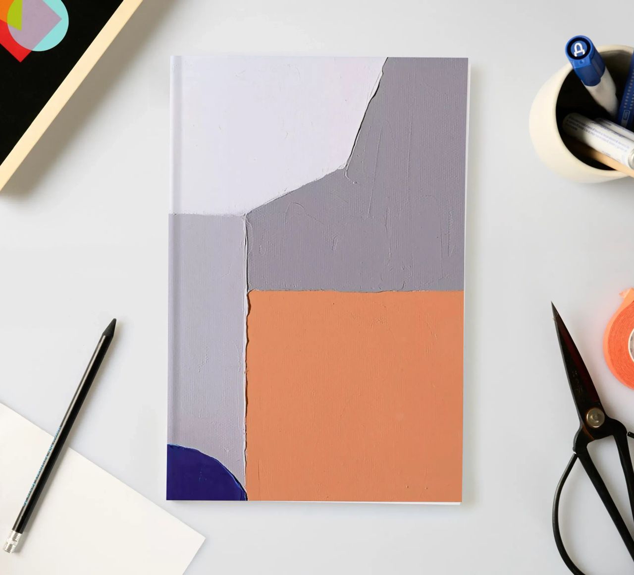 Spaces I notebook by Jilli Darling Art
