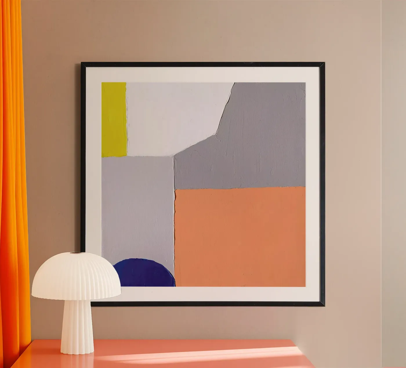 Spaces I poster by Jilli Darling Art