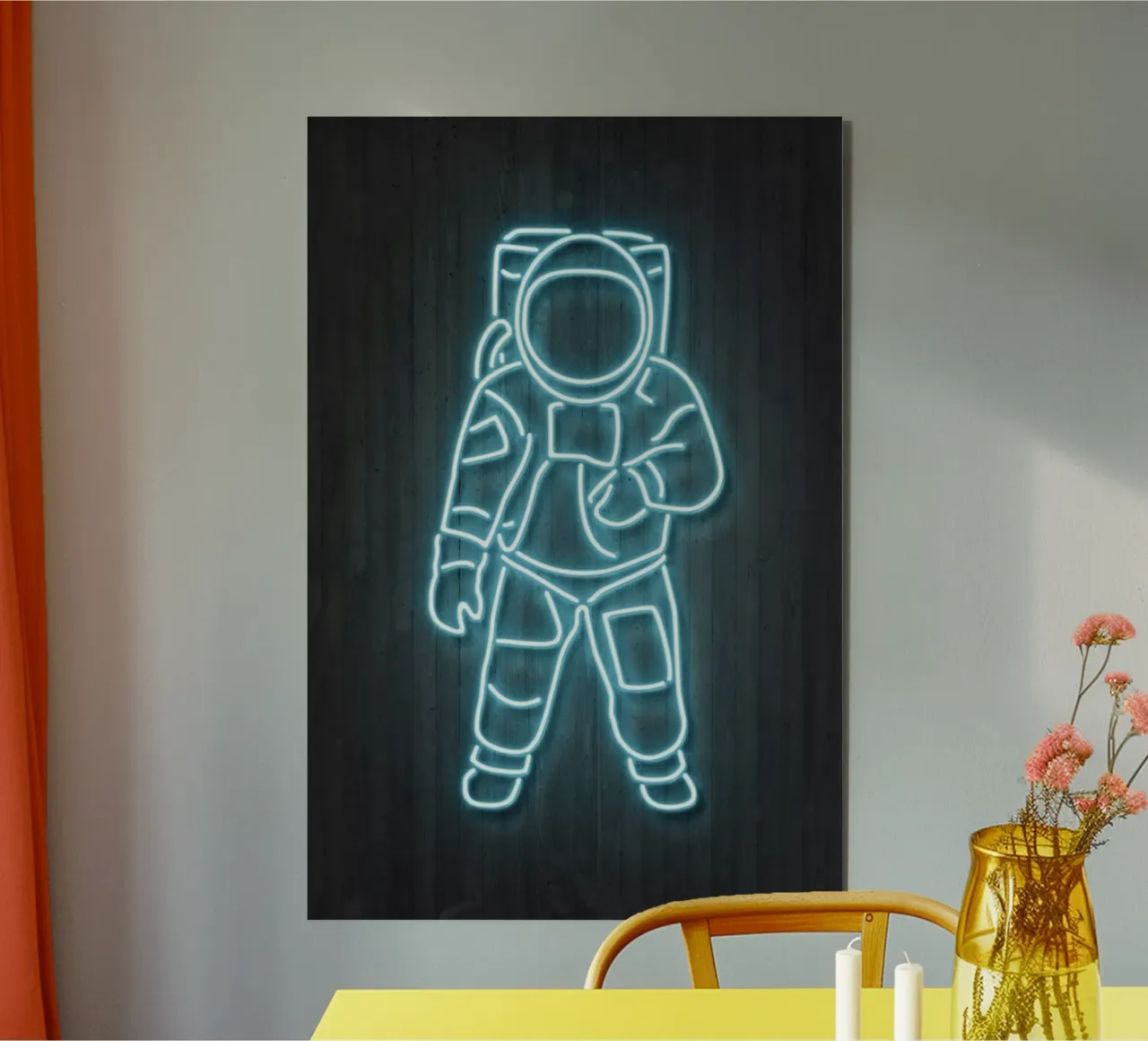 Astronaut alluminio dibond da Octavian