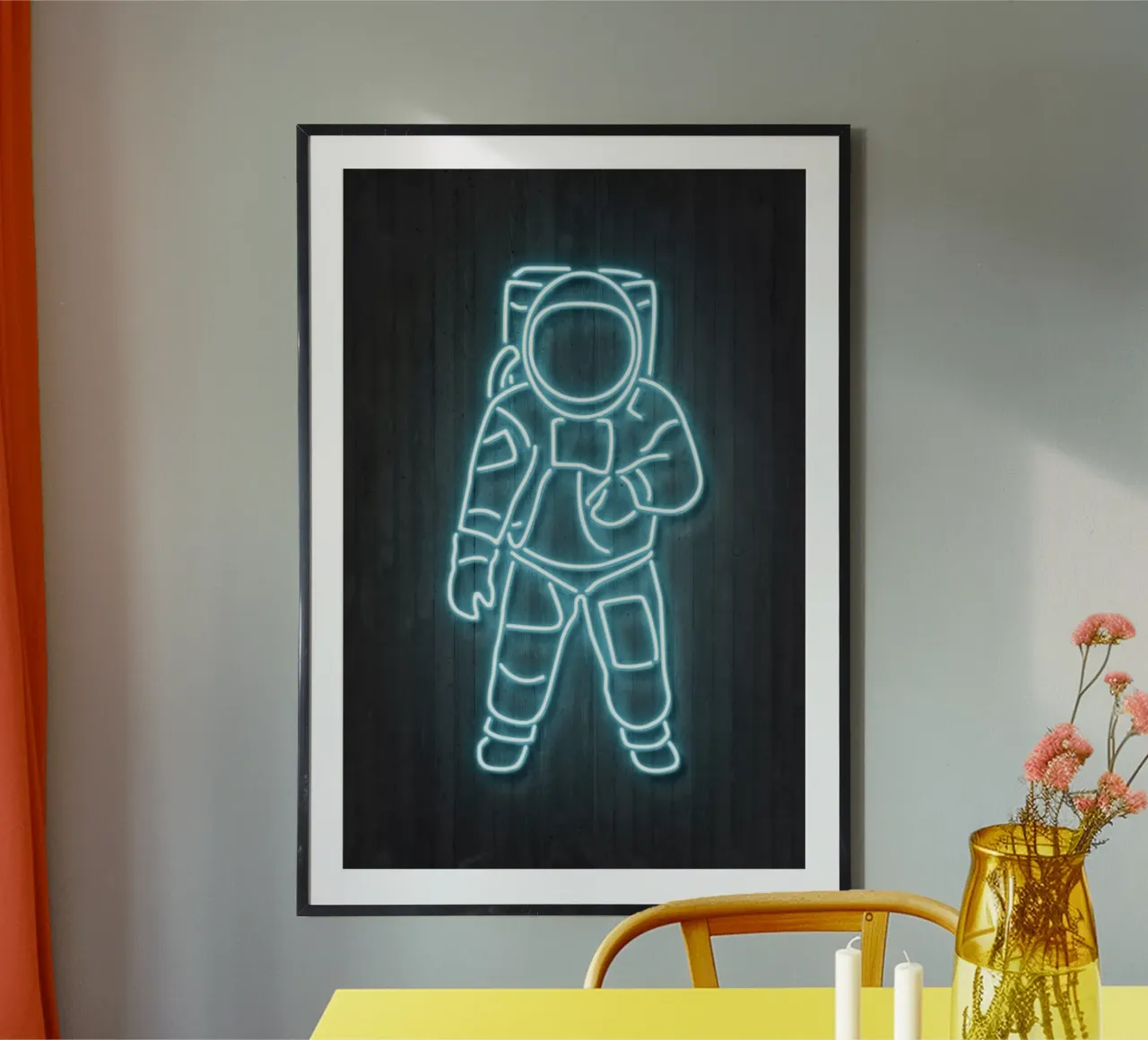 Astronaut carta hahnemühle da Octavian