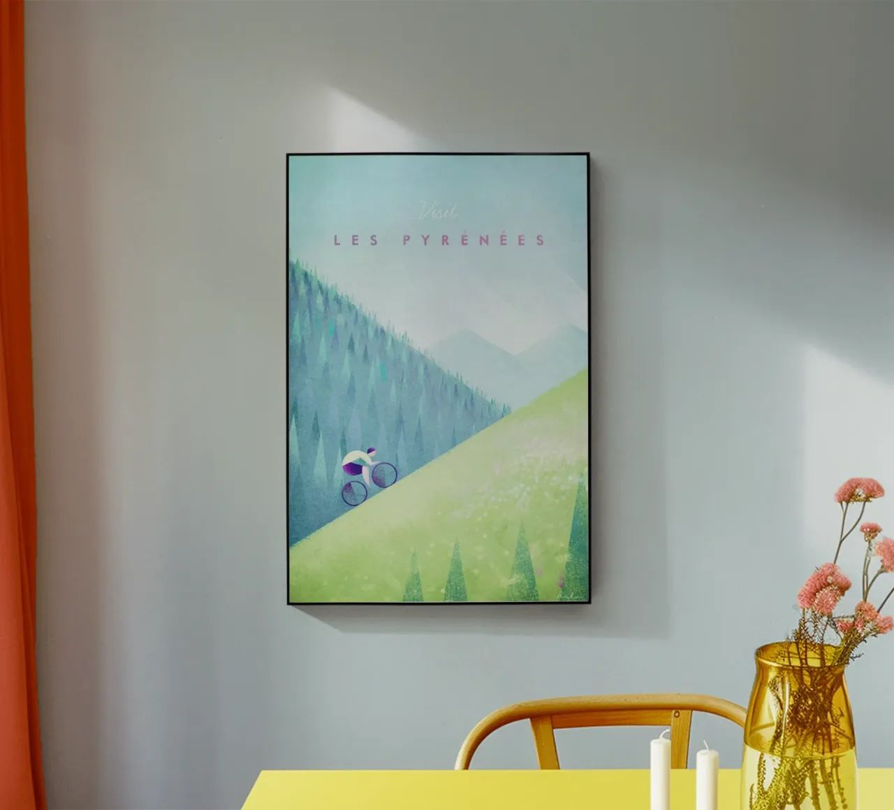 Les Pyrénées plexiglass da Henry Rivers