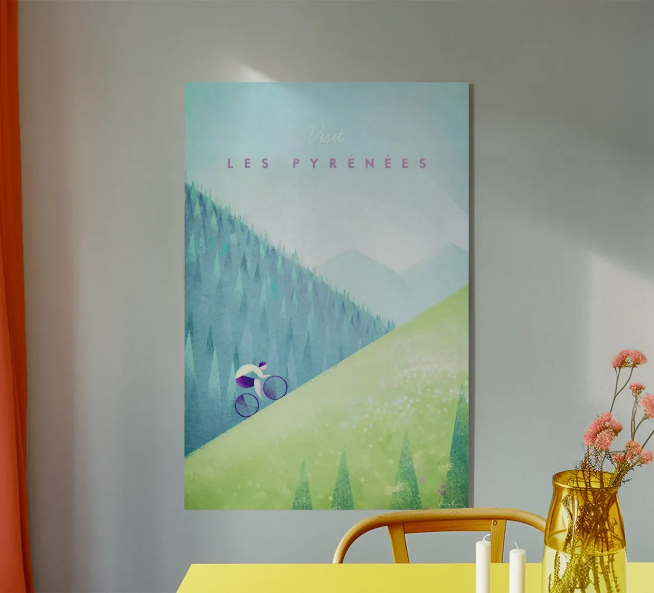 Les Pyrénées plexiglass da Henry Rivers