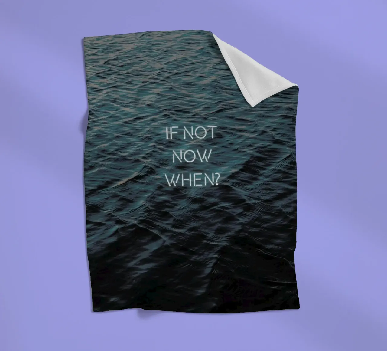 If not now coperta in pile da Oh Darling