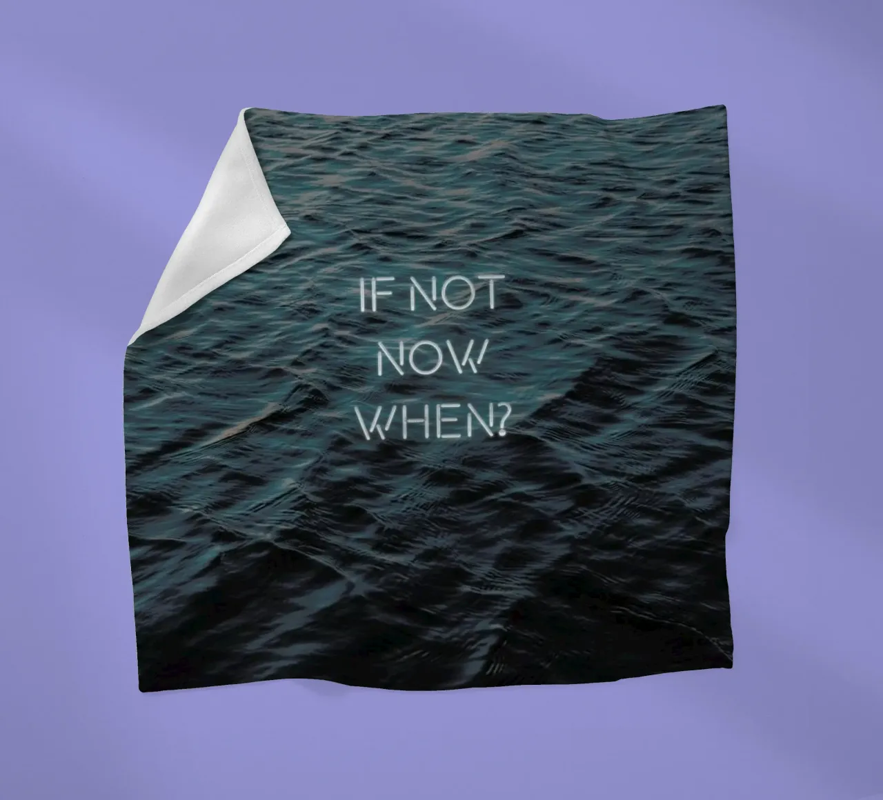 If not now coperta in pile da Oh Darling